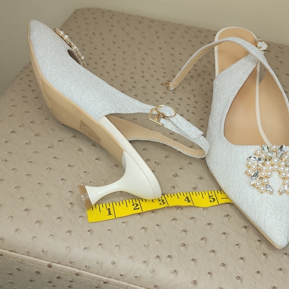 𝅺Asos bridal pump sandals - Picture 8 of 9